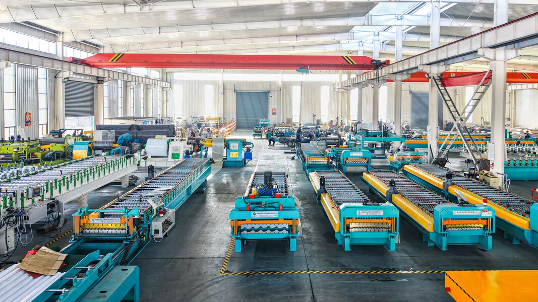 Dongguang Hengfu Roll Forming Machine Co., Ltd. Hersteller-Produktionslinie